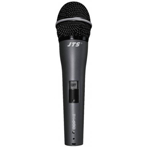 ruční vokální mikrofon JTS TK-600 Druh přenosu:kabelový spínač