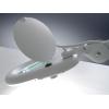 Stolní lupa kulatá ( svorka )  8diop. SMD LED( 56x) 8066D2