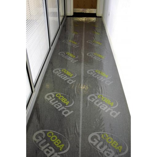 COBA Europe CGC00002 CGC Podlahová ochranná fólie (d x š x v) 25 m x 1.2 m x 0.09 mm transparentní