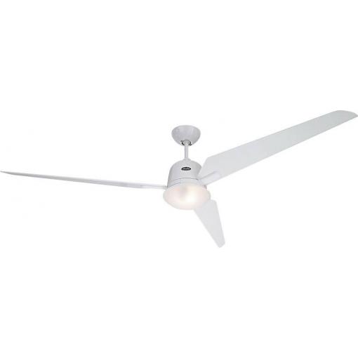 CasaFan Eco Aviatos 162 WE-WE stropní ventilátor 31 W (Ø x v) 162 cm x 365 mm lakovaná bílá vyměnitelné lopatky, s osvětlením, s dálkovým ovládáním