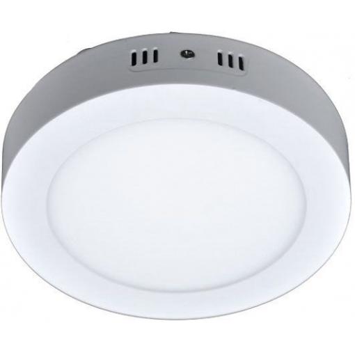 Podhledové LED svítidlo 18 W, 225 mm, 3000 K, přisazené, bílé