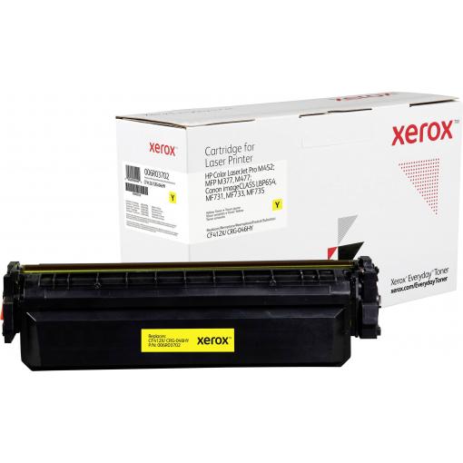 Xerox Toner náhradní Canon, HP 410X, CF412X, CRG-046HY kompatibilní žlutá 5000 Seiten Everyday™ Toner 006R03702