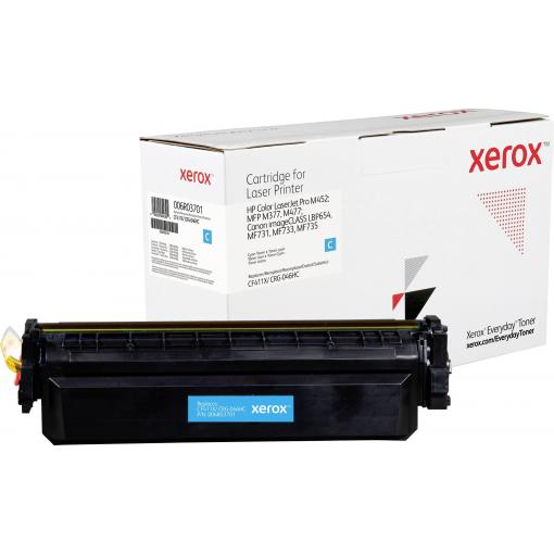 Xerox Toner náhradní Canon, HP 410X, CF411X, CRG-046HC kompatibilní azurová 5000 Seiten Everyday™ Toner 006R03701