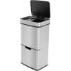 Hailo Öko Vario XL 6560010 systém třídění odpadu 50 l nerezová ocel, plast (š x v x h) 420 x 785 x 315 mm stříbrná s ochranou proti otiskům prstů, s