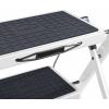 Hailo MK60 4310-001 plast sklápěcí schůdky max.prac. výška: 2.44 m bílá, antracitová 3.6 kg