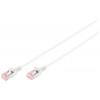Digitus DK-1617-010S RJ45 síťové kabely, propojovací kabely CAT 6 U/UTP 1.00 m šedá bez halogenů, samozhášecí, flexibilní provedení, nestíněný 1 ks