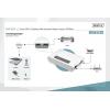 Digitus DN-13024 síťový print server USB-A, LAN (až 100 Mbit/s), Wi-Fi