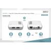 Digitus DN-13024 síťový print server USB-A, LAN (až 100 Mbit/s), Wi-Fi