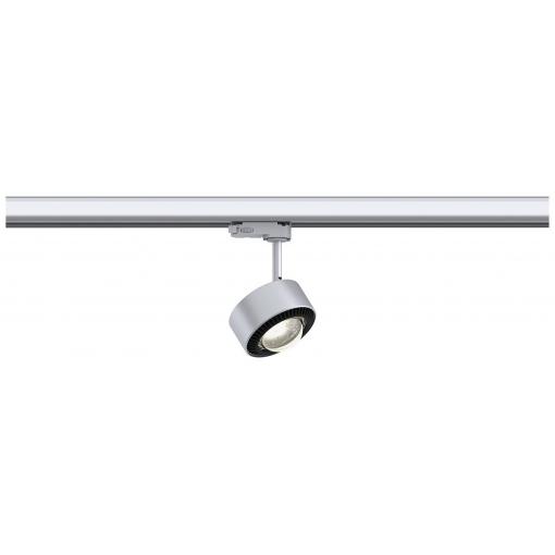 Paulmann ProRail3 Spot Aldan 9W Sil 3000K 3Ph dim systémové světlo ProRail3 8.00 W LED stříbrná, černá