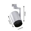 Paulmann ProRail3 Spot Asthene max20W E27 Chr systémové světlo ProRail3 E27 chrom