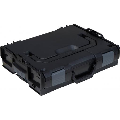 Sortimo L-BOXX 102, 6100000305 box na nářadí, ABS, černá, (d x š x v) 442 x 357 x 118 mm