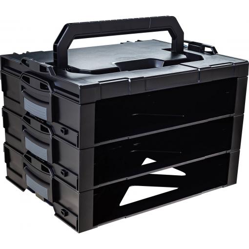 Sortimo i-BOXX Rack, 6100000338 box na nářadí, ABS, černá, (š x v) 442 mm x 342 mm