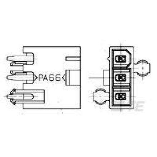 TE Connectivity 2029113-3, 1 ks Package