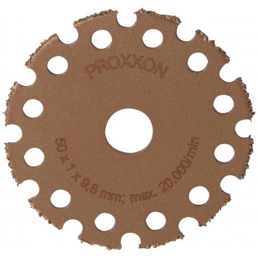 Proxxon Trennscheibe Wofram-Karbid 50x1,3x10mm für z.B. Holz+Fugenmörtel, f.LHW + LHW/A 28556 Řezný kotouč 50 mm 1 ks dřevo