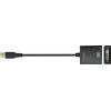 LogiLink UA0232 USB / DVI adaptér [1x USB 3.0 zástrčka A - 1x DVI zásuvka 24+5pólová] černá 10.00 cm