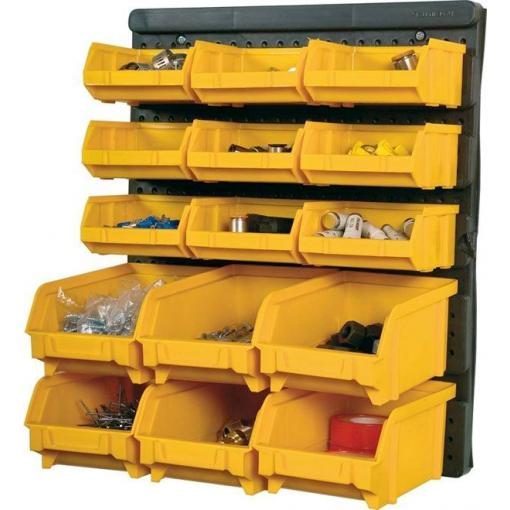Stohovací bedny ArtPlast 322, sada s panelem 323 × 385 mm