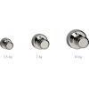Maul neodymový magnet MAUL (Ø x v) 20 mm x 24 mm kuželka stříbrná 4 ks 6168896