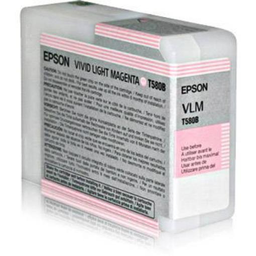 Epson Ink T580B originál foto purpurová C13T580B00