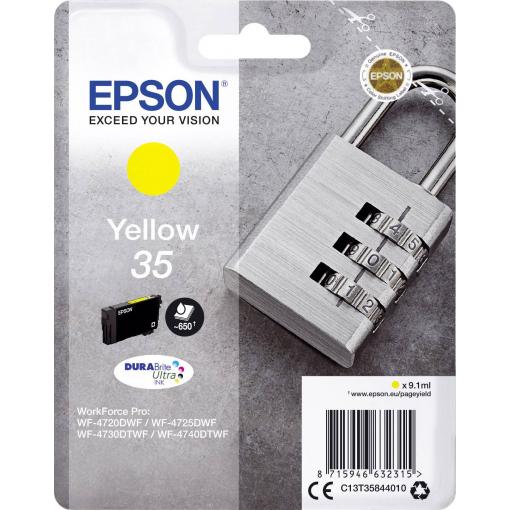 Epson Ink 35 originál žlutá C 13 T 35844010