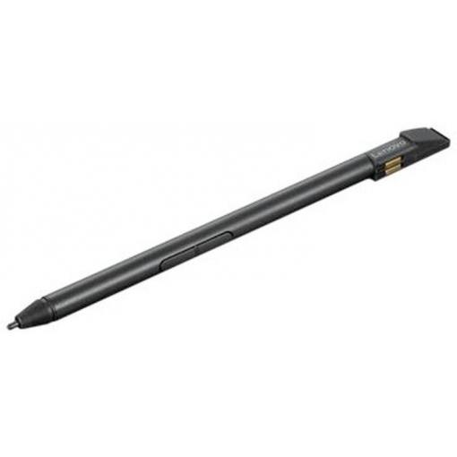 Lenovo 4X80U90631 dotykové pero s psacím hrotem, citlivým vůči tlaku, opakovaně nabíjecí černá
