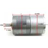Motorek GA25-310, 12 V DC / 100 mA, s převodovkou 170 RPM