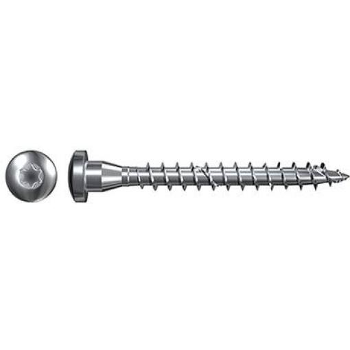 Fischer 652881 šroub ze zápustnou hlavou 5 mm 50 mm ITX galvanizováno zinkem 200 ks