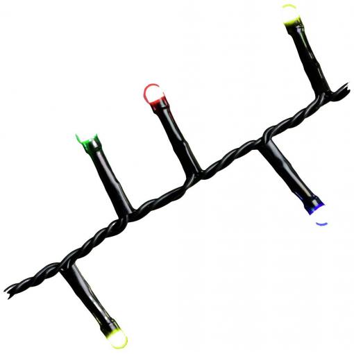 Konstsmide 3871-530 Světelný řetěz venkovní 230 V Počet žárovek 1500 LED vícebarevný Délka světel: 32.98 m frozen