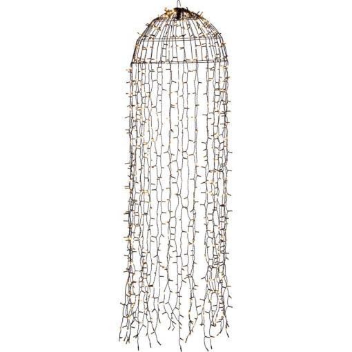 Konstsmide světelný závěs venkovní 230 V/50 Hz Energetická třída (EEK2021): E (A - G) 900 LED teplá bílá (Ø x v) 450 mm x 1450 mm