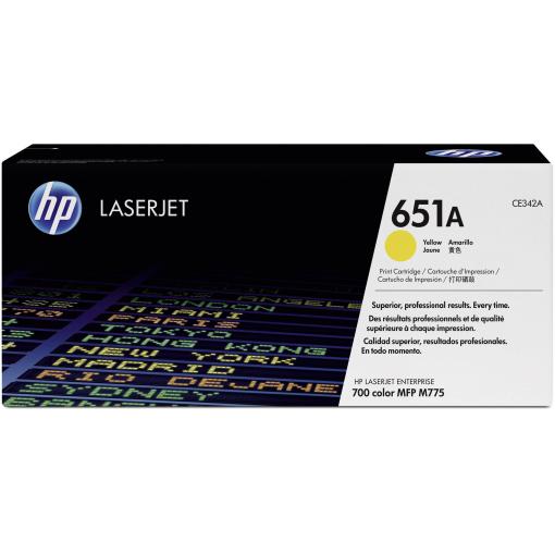 HP Toner 651A originál žlutá 16000 Seiten CE342A