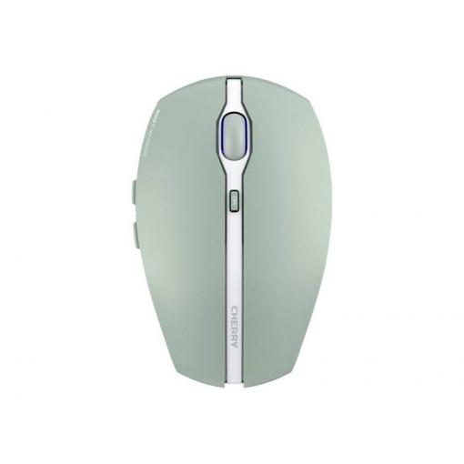 CHERRY GENTIX BT optická myš, přenos Bluetooth®, 7 tlačítko, 1000 dpi, 2000 dpi, zelená