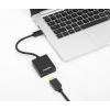 Manhattan USB 3.0 adaptér [1x USB 3.0 zástrčka A - 1x HDMI zásuvka] 153690 15 cm