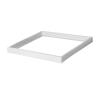 Rámeček hliníkový pro instalaci LED panelů, bílý, rozměr 600x600mm ADTR-H 76MM 6060 W