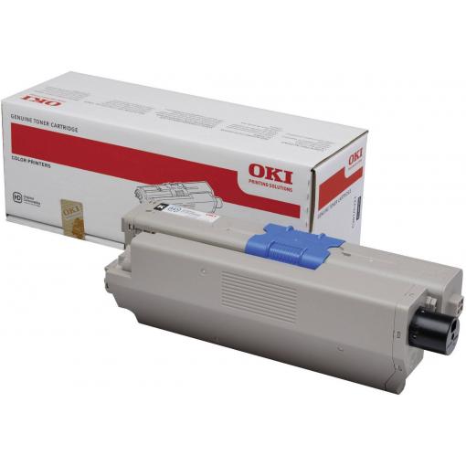 OKI Toner C301 C321 originál Single černá 2200 Seiten 44973536