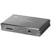 LogiLink UA0282 USB Hub 4 porty USB-A USB 3.0 5 GBit/s s hliníkovým krytem, se stavovými LED vesmírná šedá UA0282