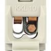 Rennsteig Werkzeuge Crimpzange 180mm 0,08-2x10mm² für 6kant-Crimpprofil 610 286 3 krimpovací kleště dutiny na kabely, 0.08 do 16 mm²