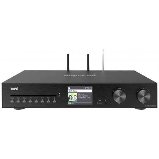 Imperial DABMAN i560 CD stereo přijímač 2x30 W černá CD přehrávač, DAB+, Bluetooth®, USB, WLAN