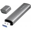 LogiLink UA0394 USB Hub 4 porty USB-A, SD, microSD USB 3.2 Gen2 10 GBit/s s hliníkovým krytem, se zabudovanou čtečkou SD karet, se stavovými LED vesmírná šedá