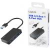 LogiLink UA0396 USB Hub 4 porty USB-A USB 3.2 Gen1 5 GBit/s černá UA0396