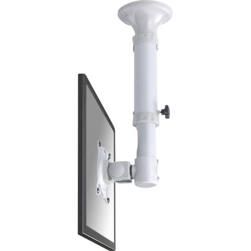 Neomounts FPMA-C025SILVER TV stropní držák 25,4 cm (10) - 76,2 cm (30) naklápěcí, nakláněcí, otočný, nastavitelná výška