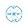 GARDENA Systém Micro-Drip 13324-20 Rozprašovací tryska 13 mm (1/2) Ø