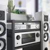Hama 00054252 stolní rádio, internetové, DAB+, DAB, FM, Bluetooth, USB, Wi-Fi, internet, stříbrná