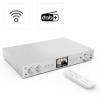 Hama 00054252 stolní rádio, internetové, DAB+, DAB, FM, Bluetooth, USB, Wi-Fi, internet, stříbrná