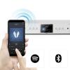 Hama 00054252 stolní rádio, internetové, DAB+, DAB, FM, Bluetooth, USB, Wi-Fi, internet, stříbrná