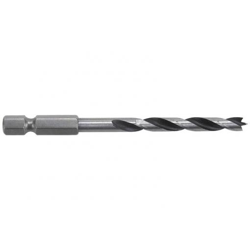 Wolfcraft 7261000 spirálový vrták do dřeva 3 mm Celková délka 65 mm 1/4 (6,3 mm) 1 ks