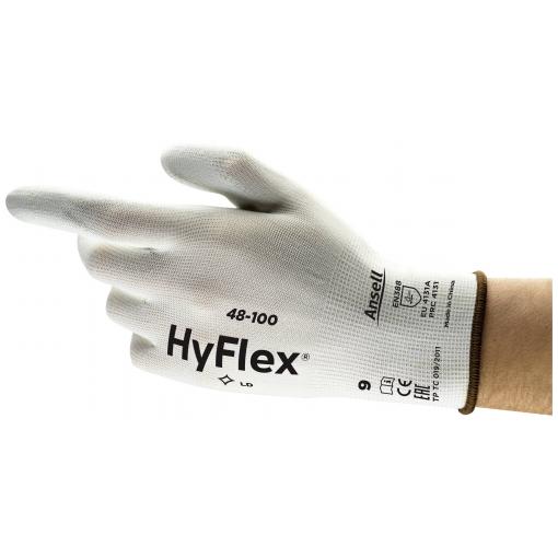 Ansell 48100110 HyFlex® nylon pracovní rukavice Velikost rukavic: 11 EN 388:2016, EN 420-2003, EN 21420:2020, EN 388-2003 ISO 21420:2020 1 pár