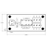 scaleo systems deska s relé 1 ks VV-600400-0-C 2 přepínací kontakty 24 V/DC