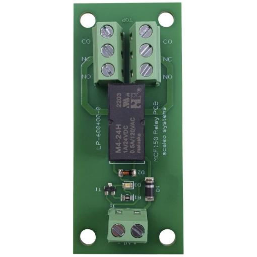 scaleo systems deska s relé 1 ks VV-600400-0-C 2 přepínací kontakty 24 V/DC