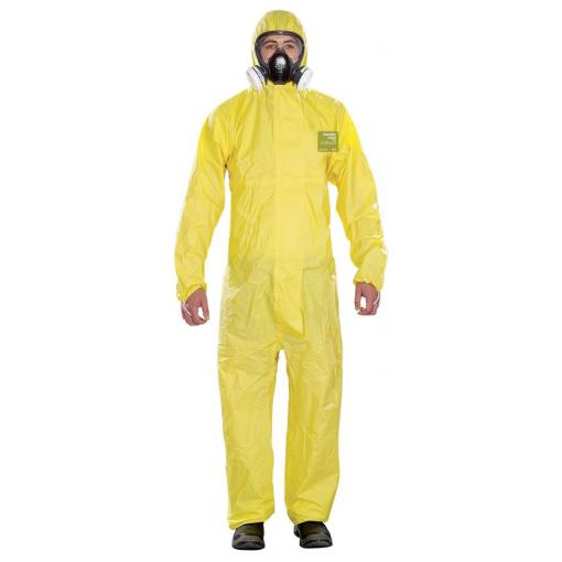 Ansell YY23T-00132-04 AlphaTec® 2300 Plus - model 132 Ochrana proti chemikáliím, žlutá, L. vel. Oblečení: L žlutá