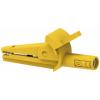 Electro PJP 5002-IEC-d4-CD1-J krokosvorka žlutá Upínací rozsah max.: 9 mm Délka: 51 mm 1 ks