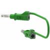 Electro PJP 2217/600V-CD1-200V měřicí kabel banánková zástrčka banánková zástrčka 2.00 m zelená 1 ks